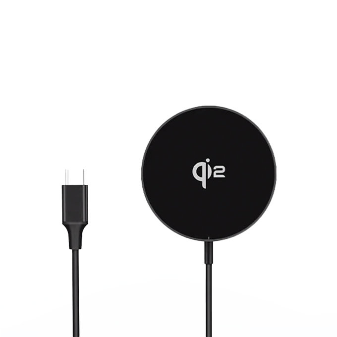 FixPremium - MagSafe Chargeur avec Qi2, noir