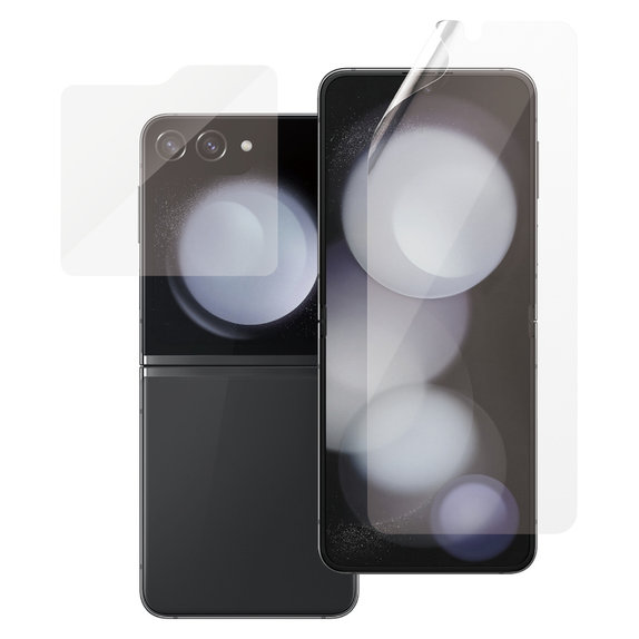 Film de protection UWF et verre trempé pour Samsung Galaxy Z Flip6, Clair, SAFE by PanzerGlass