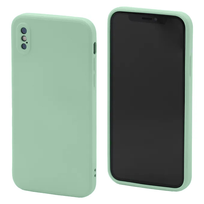 FixPremium - Coque en silicone pour iPhone X & XS, verde