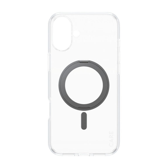 Coque Kickstand avec MagSafe pour iPhone 16 Plus, Noir, CARE