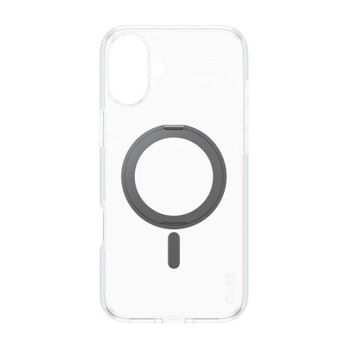 Coque Kickstand avec MagSafe pour iPhone 16 Plus, Noir, CARE