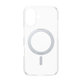 Coque Kickstand avec MagSafe pour iPhone 16, Argent, CARE