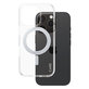 Coque Kickstand avec MagSafe pour iPhone 16 Pro, Argent, CARE