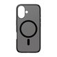 Coque Smokey avec MagSafe pour iPhone 16, Noir, CARE