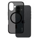 Coque Smokey avec MagSafe pour iPhone 16, Noir, CARE
