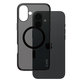 Coque Smokey avec MagSafe pour iPhone 16 Plus, Noir, CARE