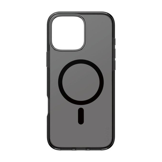 Coque Smokey avec MagSafe pour iPhone 16 Pro Max, Noir, CARE