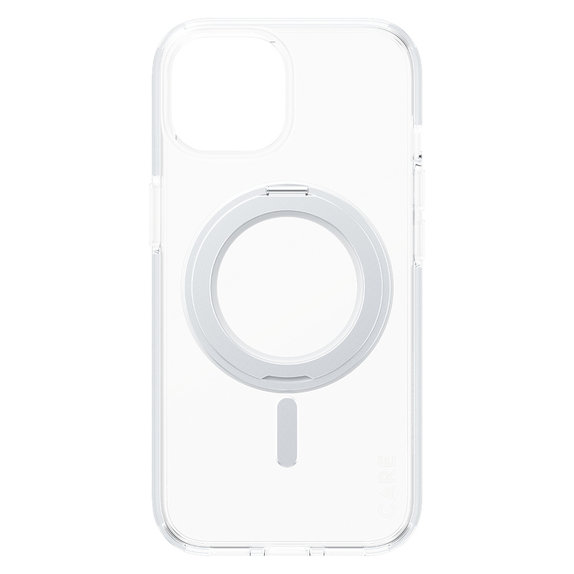Étui Kickstand avec MagSAFE by PanzerGlass pour iPhone 15, Argent, PanzerGlass