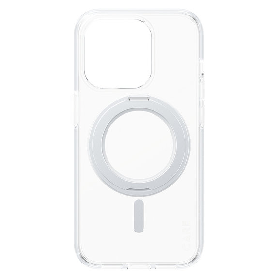 Étui Kickstand avec MagSAFE by PanzerGlass pour iPhone 15 Pro, Argent, PanzerGlass