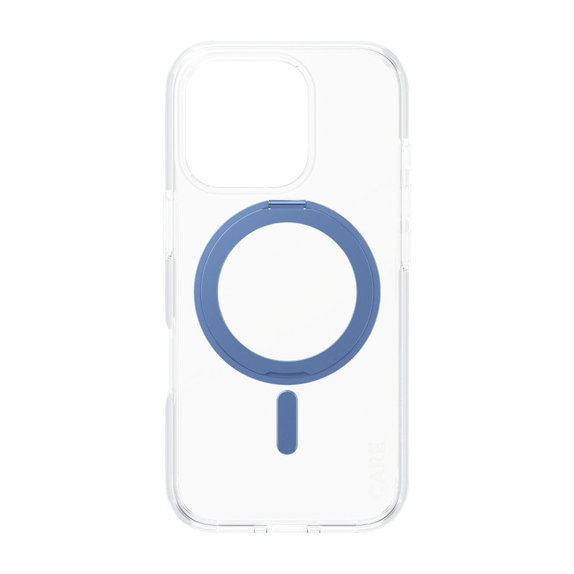 Coque Kickstand avec MagSafe pour iPhone 16 Pro, Bleu, CARE