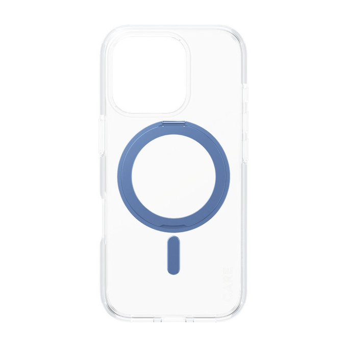 Coque Kickstand avec MagSafe pour iPhone 16 Pro, Bleu, CARE