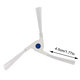 Ecovacs Deebot X2-series - Brosse latérale (Blanc) - 2pcs