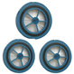 Proscenic P10, P11, U11 - Filtre HEPA (Blue) - 3pcs