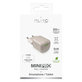 PURO - Adaptateur de charge MiniPro USB-C, GaN, 20W, sandshell