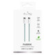 PURO - USB-C Cable / USB-C, 60W, Fabrik FABK4, 1,5 m, island mist