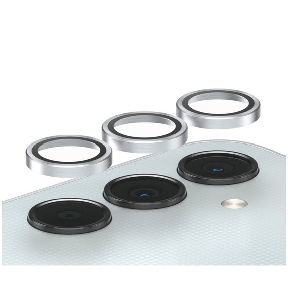 Protection d’objectif photo Hoops pour Samsung A25 5G, Bleu clair, PanzerGlass