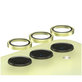 Protection d’objectif photo Hoops pour Samsung A25 5G, Jaune, PanzerGlass