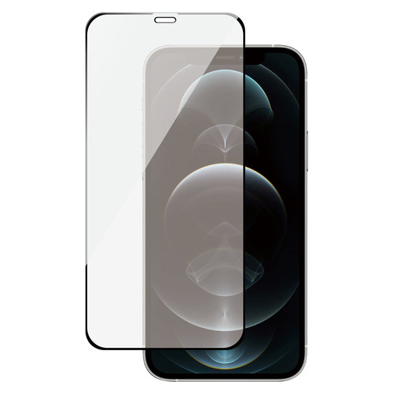Verre trempé Case Friendly pour iPhone 12 Pro/12, Noir, SAFE by PanzerGlass