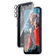 Bundle Hoops + Verre trempé UWF + Hard Case D3O pour Samsung Galaxy A25 5G, Transparent, PanzerGlass