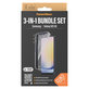 Bundle Hoops + Verre trempé UWF + Hard Case D3O pour Samsung Galaxy A25 5G, Transparent, PanzerGlass