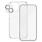 Bundle PicturePerfect + Verre trempé UWF + Hard Case D3O pour iPhone 15, PanzerGlass
