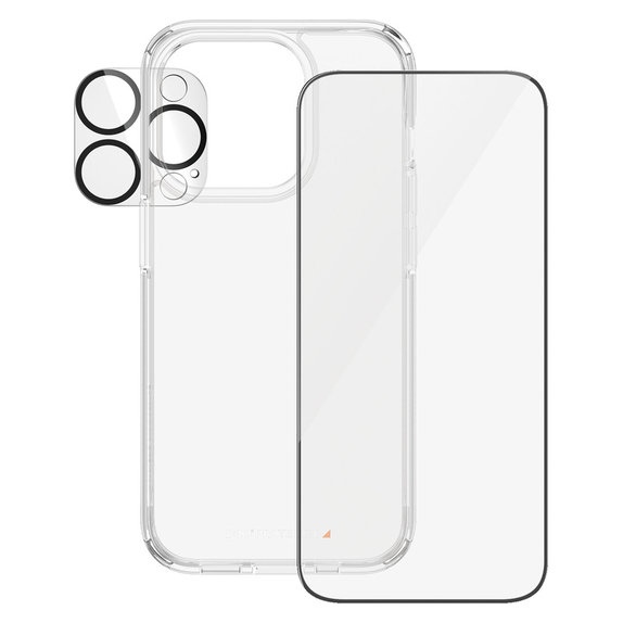 Bundle PicturePerfect + Verre trempé UWF + Hard Case D3O pour iPhone 15 Pro, PanzerGlass