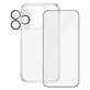 Bundle PicturePerfect + Verre trempé UWF + Hard Case D3O pour iPhone 15 Pro, PanzerGlass
