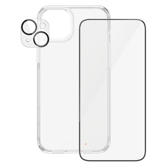 Bundle PicturePerfect + Verre trempé UWF + Hard Case D3O pour iPhone 15 Plus, PanzerGlass