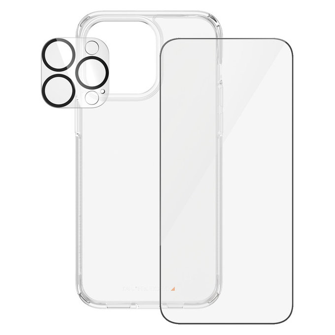 Bundle PicturePerfect + Verre trempé UWF + Hard Case D3O pour iPhone 15 Pro Max, PanzerGlass
