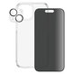 Bundle PicturePerfect + Verre trempé UWF Privacy + Hard Case D3O pour iPhone 15, PanzerGlass