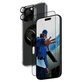 Bundle Hoops + Verre trempé UWF + Hard Case + Magnetic Ring Mount pour iPhone 16 Pro Max, PanzerGlass