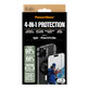 Bundle Hoops + Verre trempé UWF + Hard Case + Magnetic Ring Mount pour iPhone 16 Pro Max, PanzerGlass