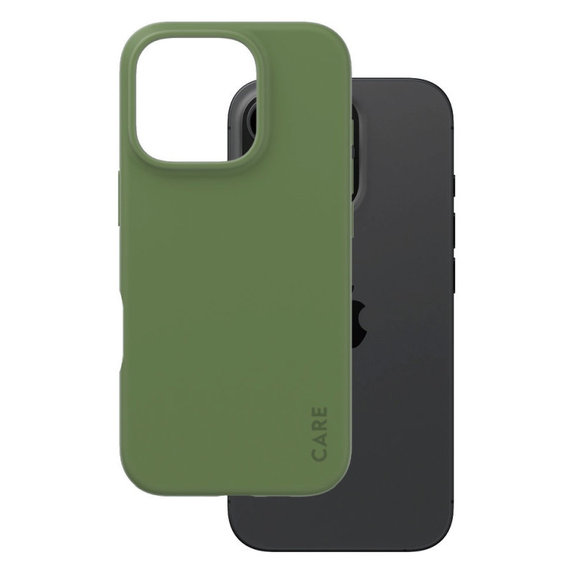 Coque Fearlessly pour iPhone 16 Pro, Vert, CARE