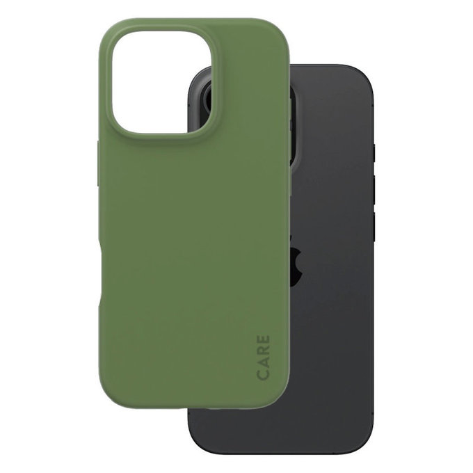Coque Fearlessly pour iPhone 16 Pro, Vert, CARE