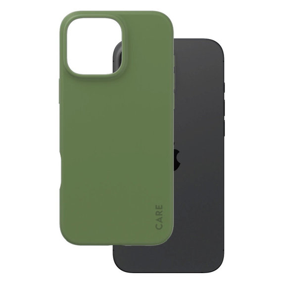 Coque Fearlessly pour iPhone 16 Pro Max, Vert, CARE