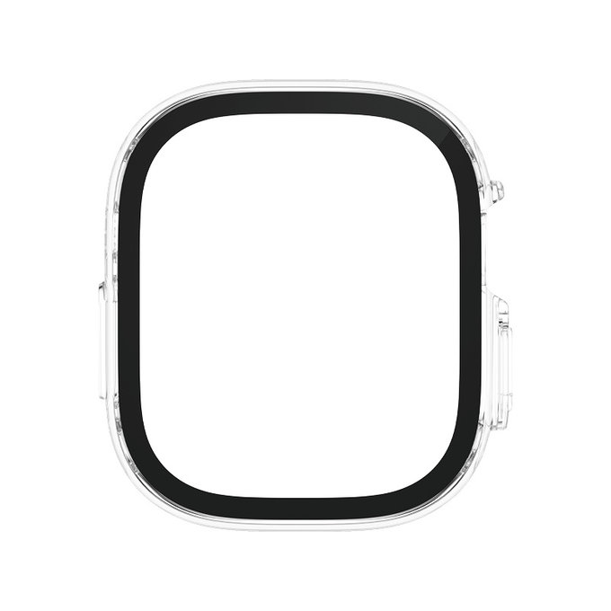 Verre trempé Full Body Slim pour Apple Watch Ultra 2024/Ultra 2/Ultra, Clair, PanzerGlass