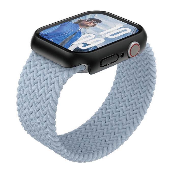 Verre trempé Full Body Slim pour Apple Watch 11/10 46 mm, Noir, PanzerGlass