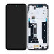Motorola Moto G35 5G - Écran LCD + Ecran Tactile + Cadre (Black) - 5D68C28856 Genuine Service Pack