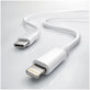 FixPremium - Câble Lightning/USB-C, 1.5m, blanc