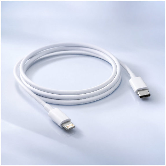 FixPremium - Câble Lightning/USB-C, 1.5m, blanc