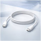 FixPremium - Câble USB-C/USB-C, 1.5m, blanc