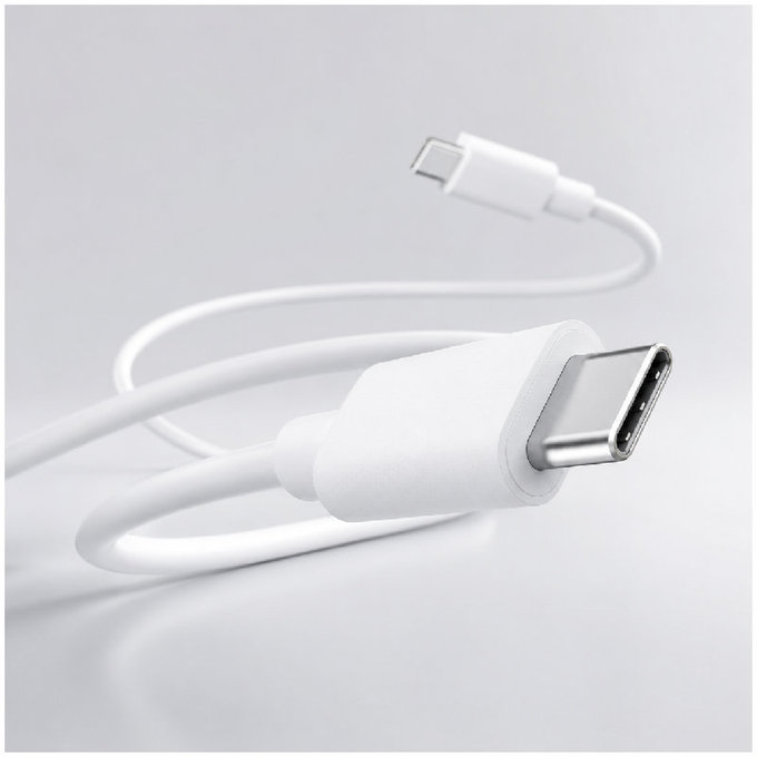 FixPremium - Câble USB-C/USB-C, 1.5m, blanc