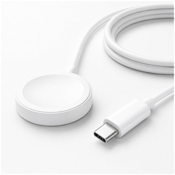 FixPremium - Câble Watch/USB-C, 1.5m, blanc