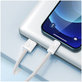 Baseus - Câble Lightning/USB, 1.5m, blanc