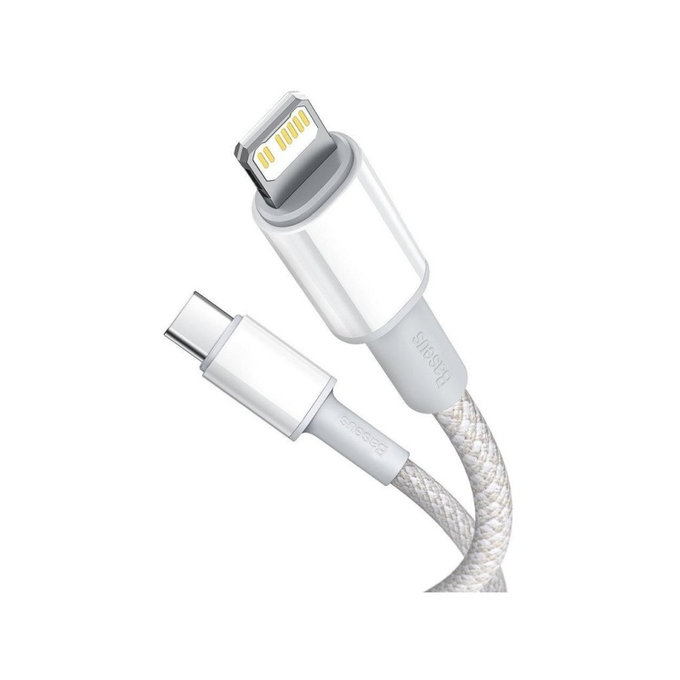 Baseus - Câble Lightning/USB-C, 1.5m, blanc