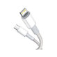Baseus - Câble Lightning/USB-C, 1.5m, blanc