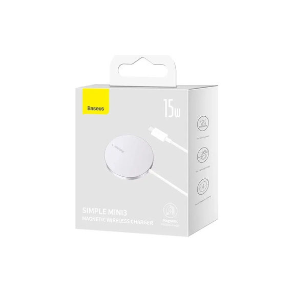 Baseus - Câble MagSafe/USB-C, 1.5m, blanc