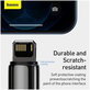Baseus - Câble Lightning/USB, 1.5m, noir