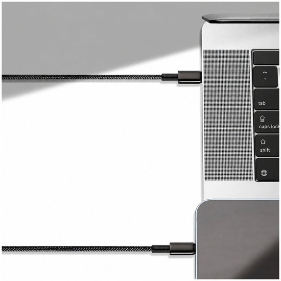 Baseus - Câble Lightning/USB-C, 1.5m, noir