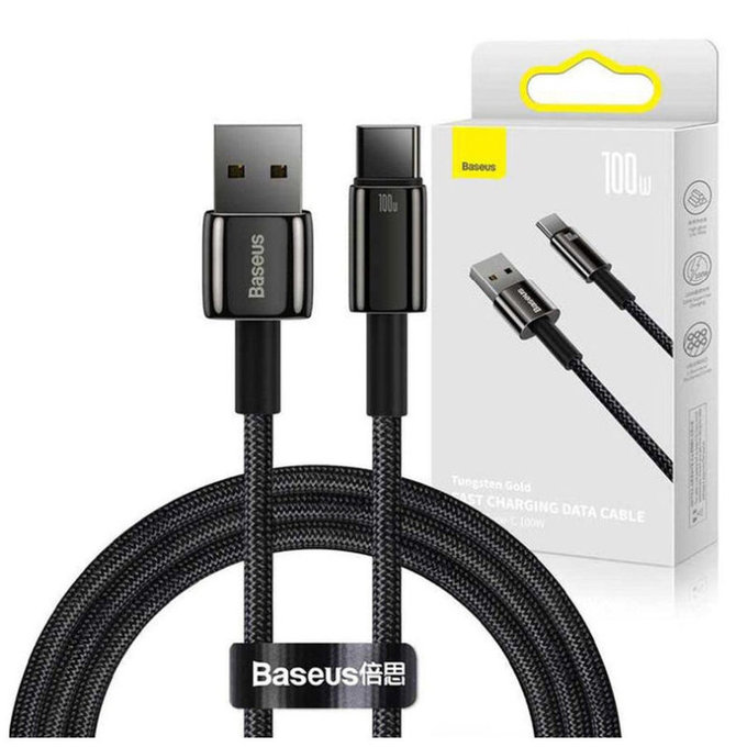 Baseus - Câble USB-C/USB, 1.5m, noir